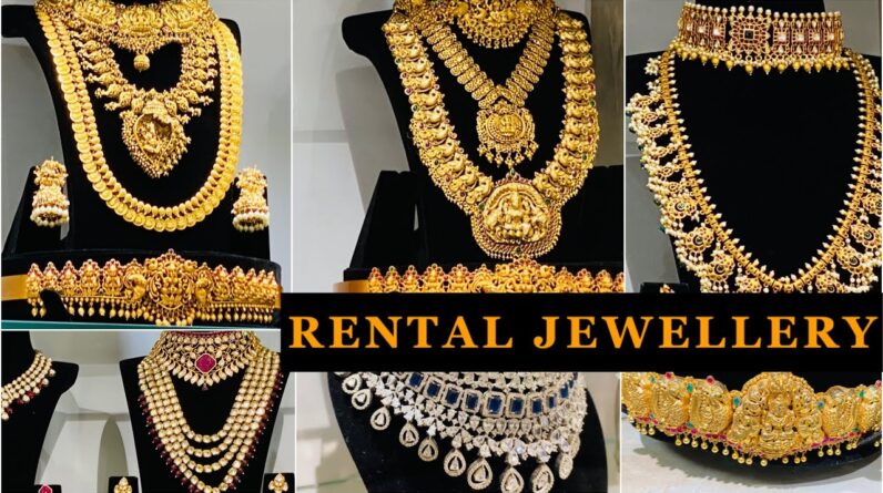 Bridal Rental Jewellery | New varieties of rental jewellery | Rental Bridal Sets (வாடகைக்கு)