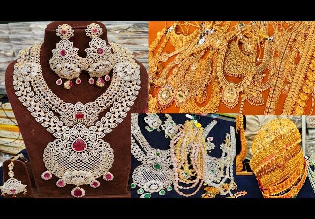 குவியல் குவியலாக Bridal Set Jewellery Huge Latest Trendy New Collection in One Place SowcarpetOnline