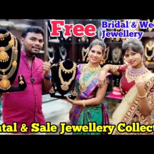 cheapest 😍 Bridal sets jewellery | wedding jewellery collection | WHOLESALE PRICE | Tamil vlogger
